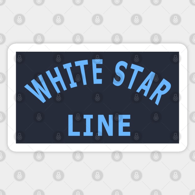 White Star Line Sticker by Lyvershop